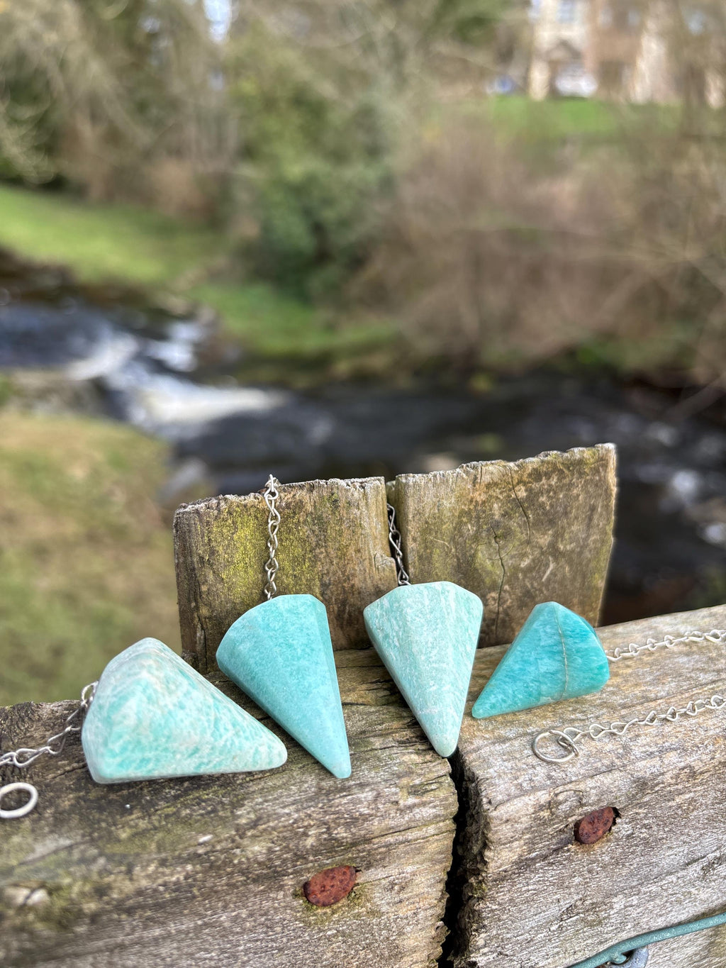 Amazonite Pendulum Healing Crystals