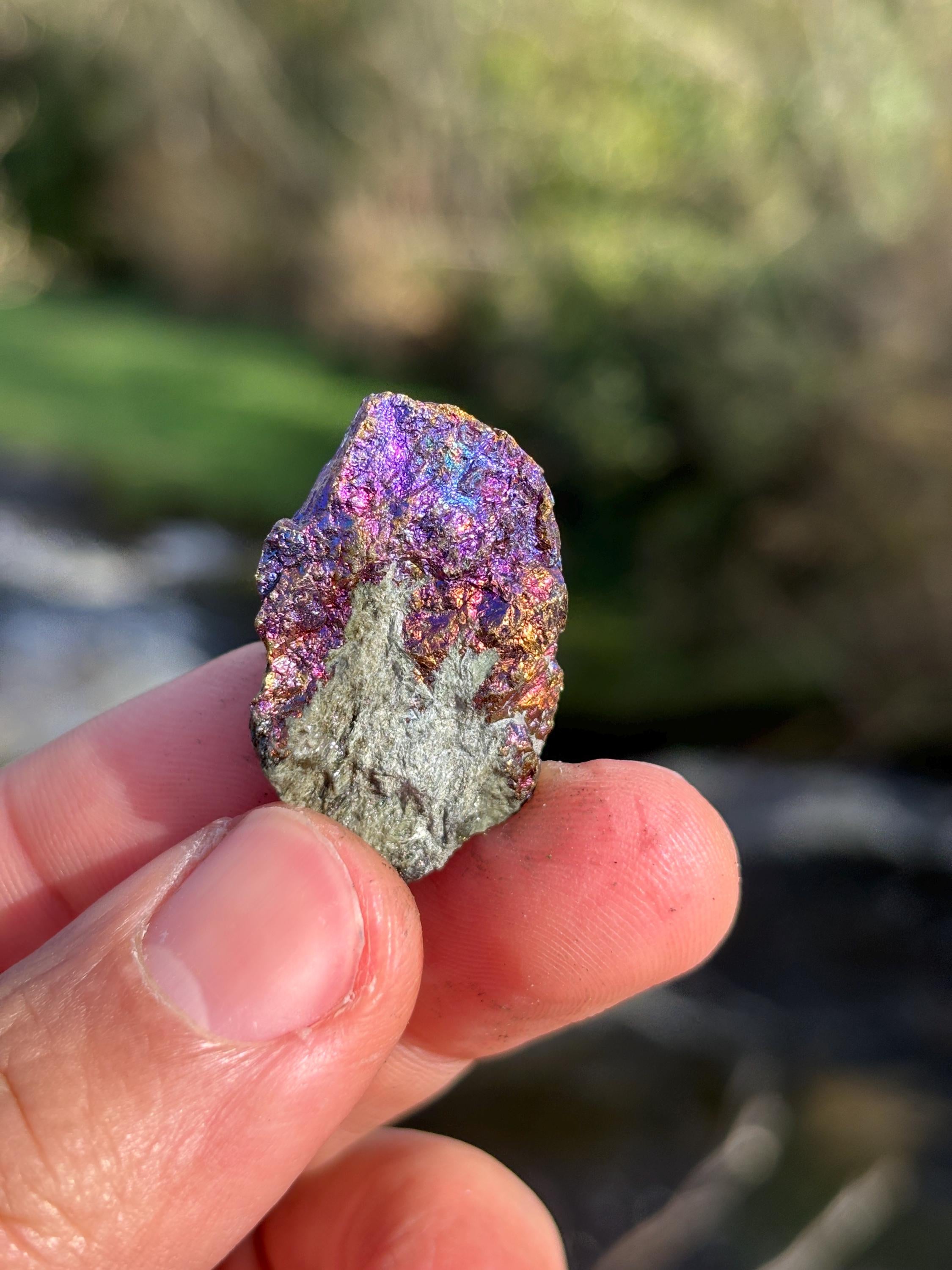 Bornite Rough Stone | Peacock Ore Crystal | Natural Iridescent Mineral | Raw Collector Specimen