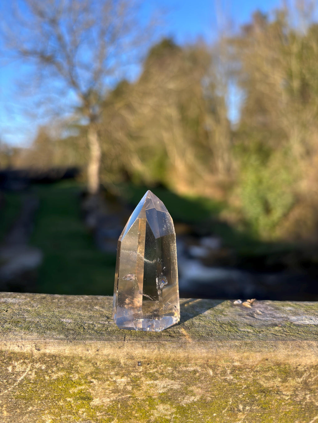 Natural Citrine Polished Point | High Clarity Crystal from Minas Gerais Brazil | Untreated Citrine | Abundance Stone | Healing Crystal