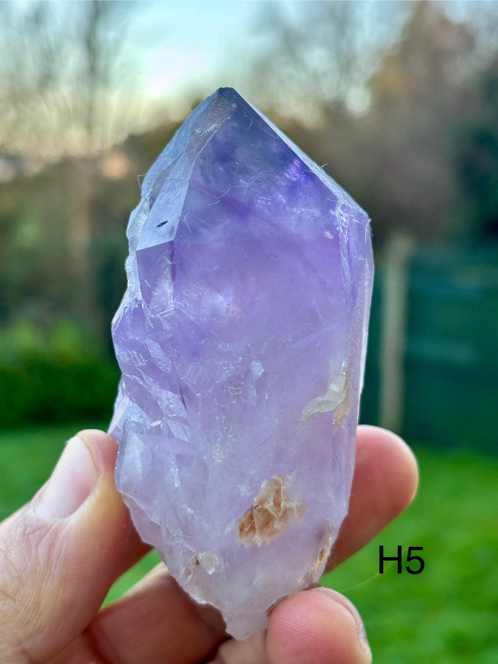 Brazilian Amethyst Point • Natural Purple Crystal for Reiki & Meditation