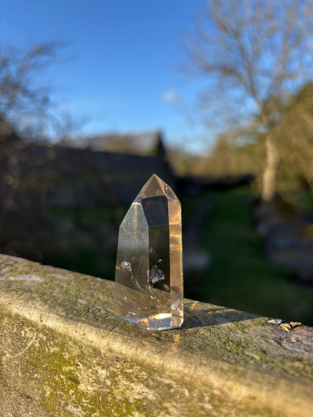 Natural Citrine Polished Point | High Clarity Crystal from Minas Gerais Brazil | Untreated Citrine | Abundance Stone | Healing Crystal