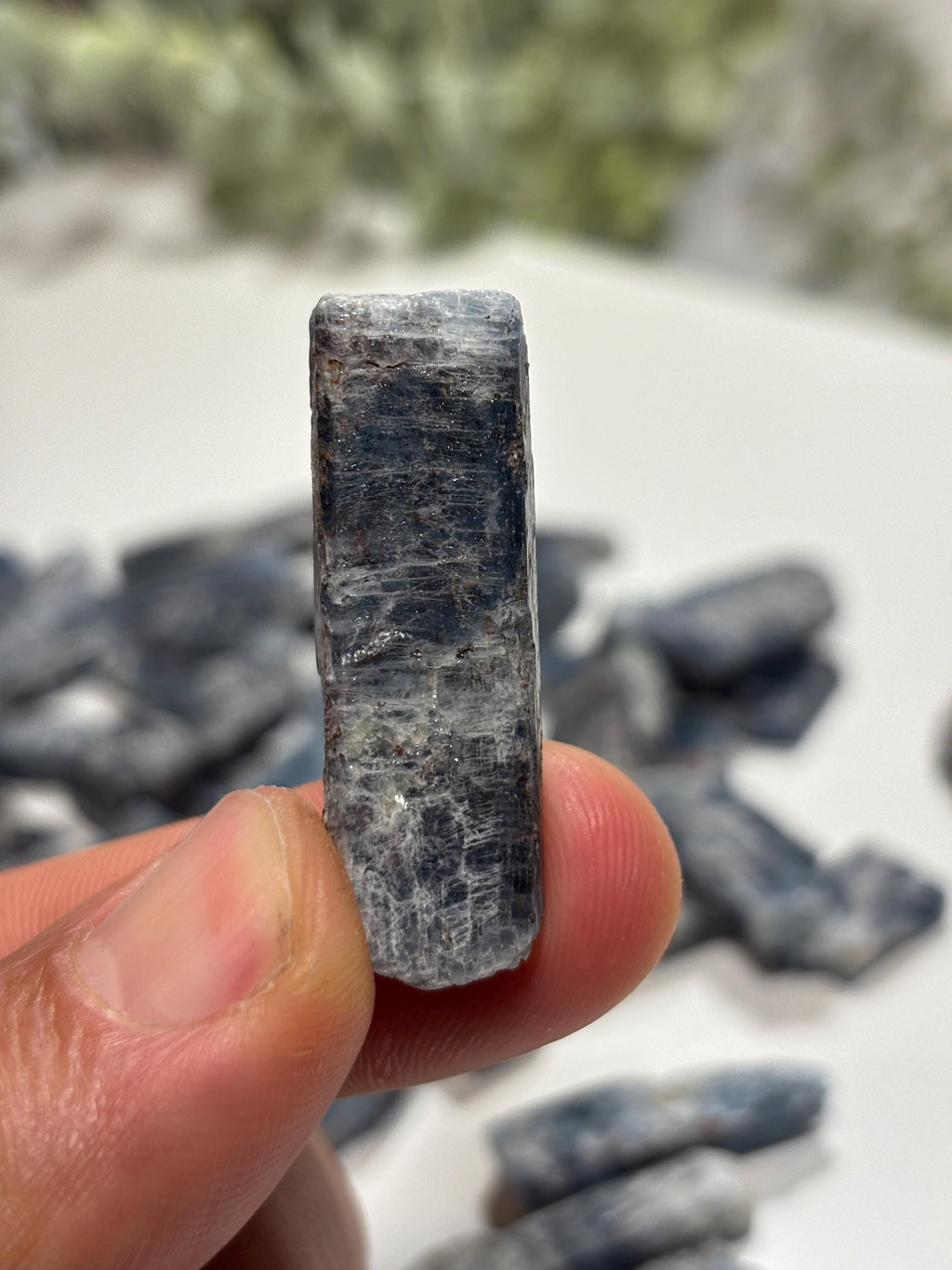 Raw Blue Kyanite Crystal Blade | Throat Chakra Stone