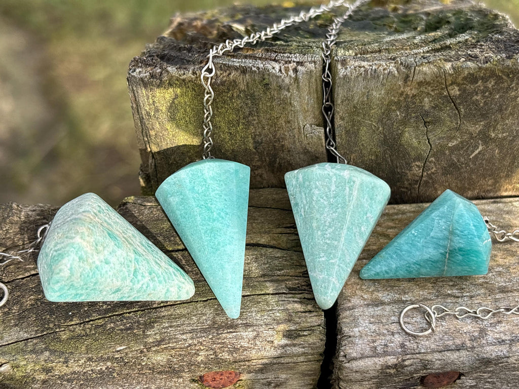 Amazonite Pendulum Healing Crystals