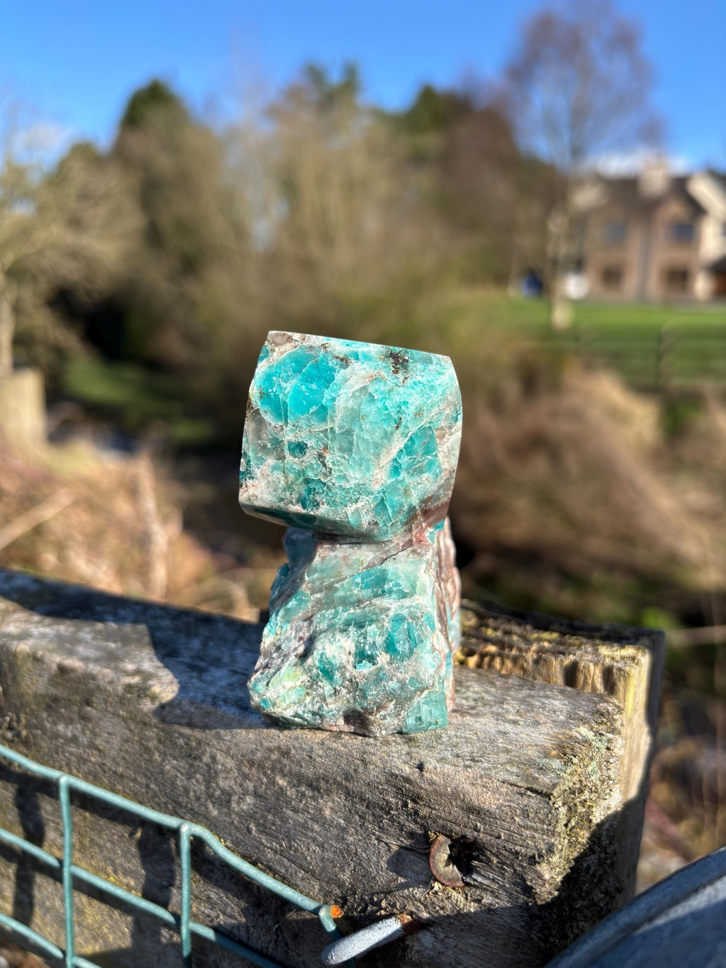 AMAZONITE Natural Polished Rough Mineral Specimens