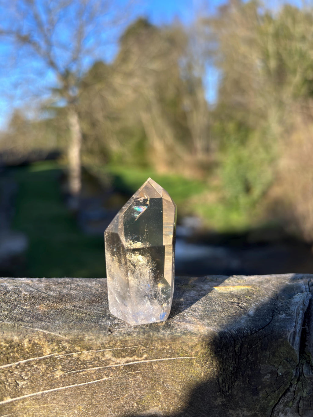 Natural Citrine Polished Point | High Clarity Crystal from Minas Gerais Brazil | Untreated Citrine | Abundance Stone | Healing Crystal
