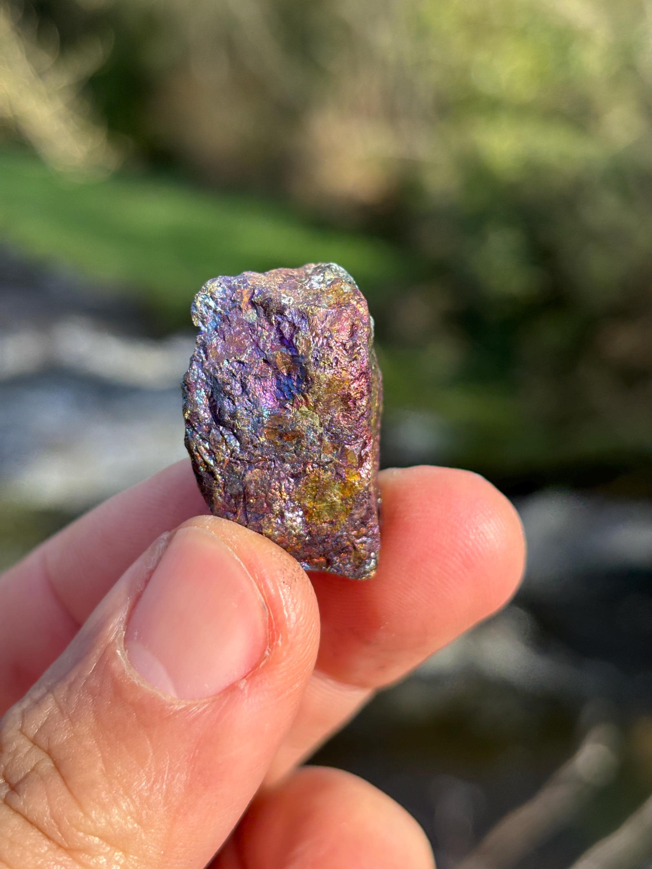 Bornite Rough Stone | Peacock Ore Crystal | Natural Iridescent Mineral | Raw Collector Specimen