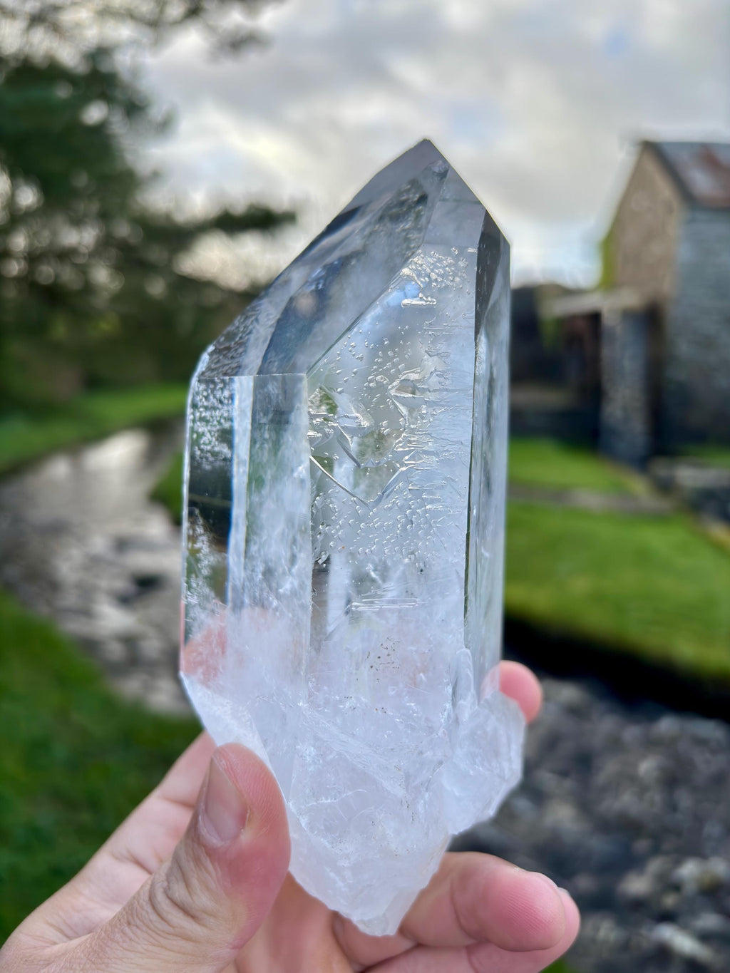 Extra Transparent Clear Quartz Point | Large Brazilian Collector Specimen 1kg