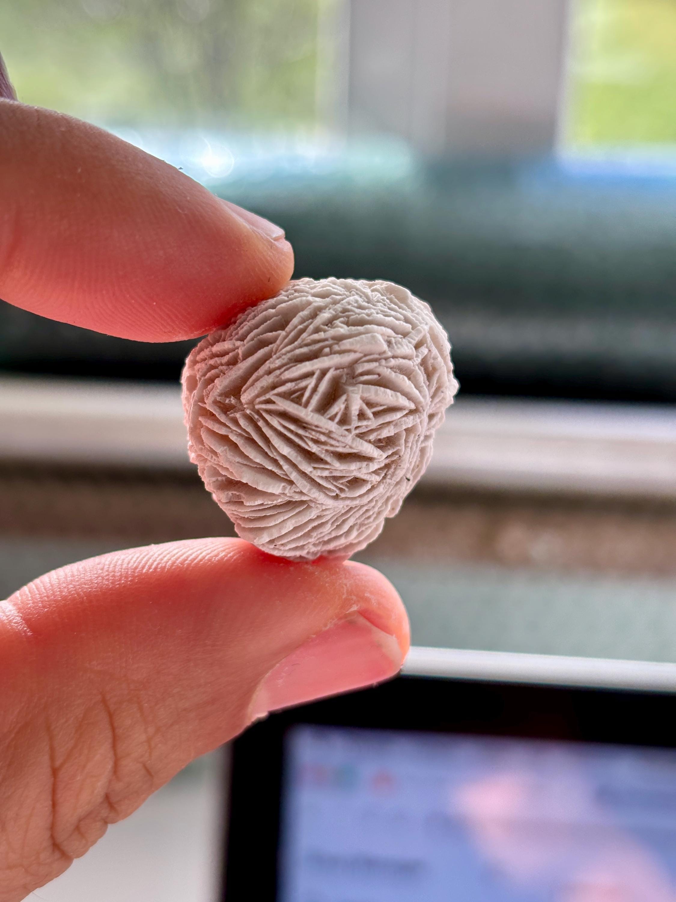 Raw Desert Rose Selenite • Morocco Gypsum Crystal (18g)