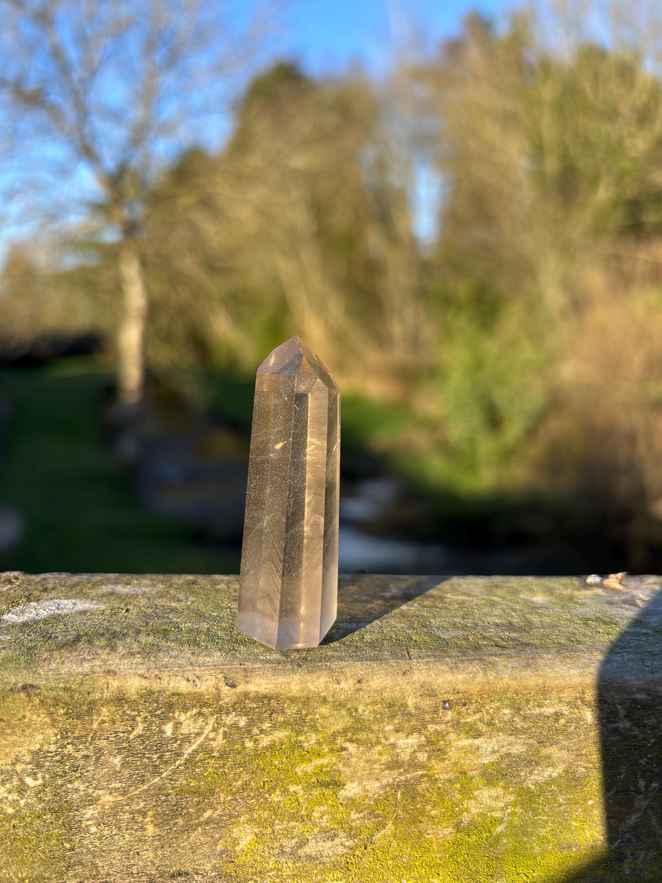 Natural Citrine Tower | Aracuaí Brazil Crystal | Genuine Citrine Point | Abundance Stone | Polished Quartz High Quality Healing Crystal