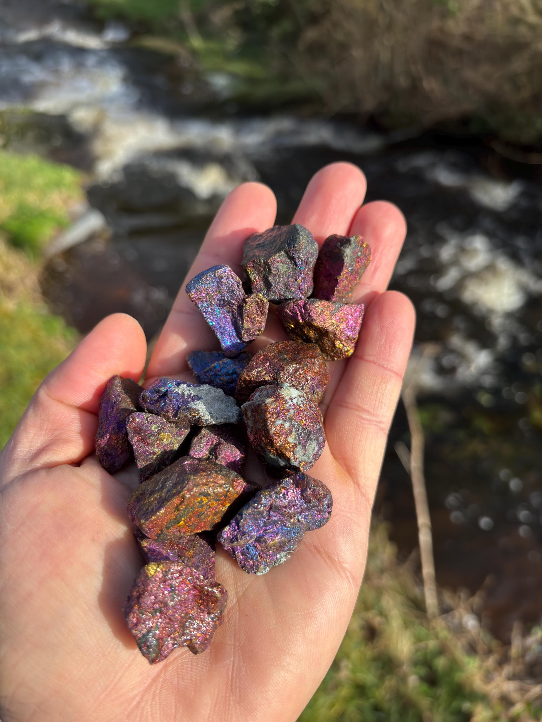 Bornite Rough Stone | Peacock Ore Crystal | Natural Iridescent Mineral | Raw Collector Specimen