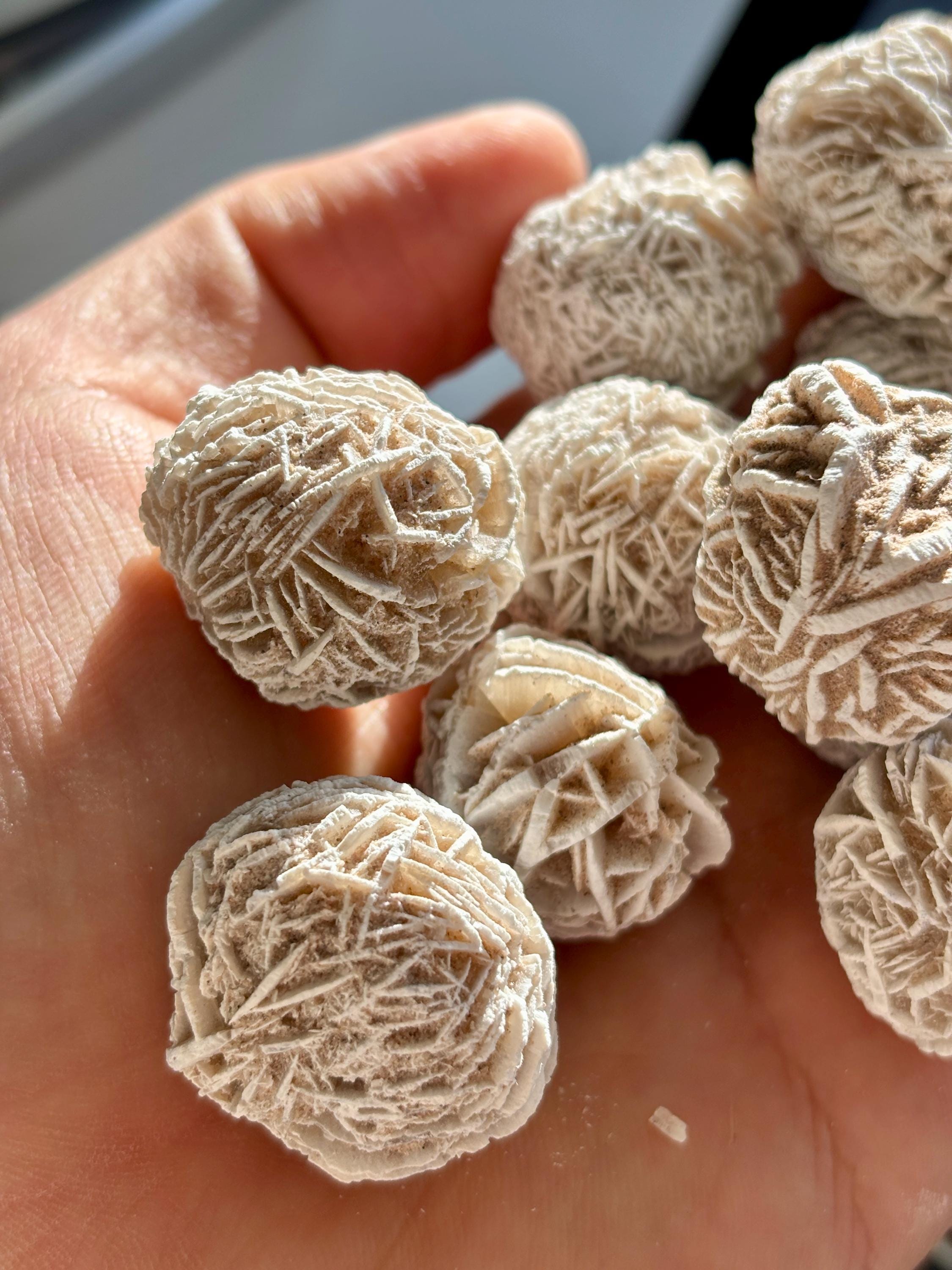 Raw Desert Rose Selenite • Morocco Gypsum Crystal (18g)