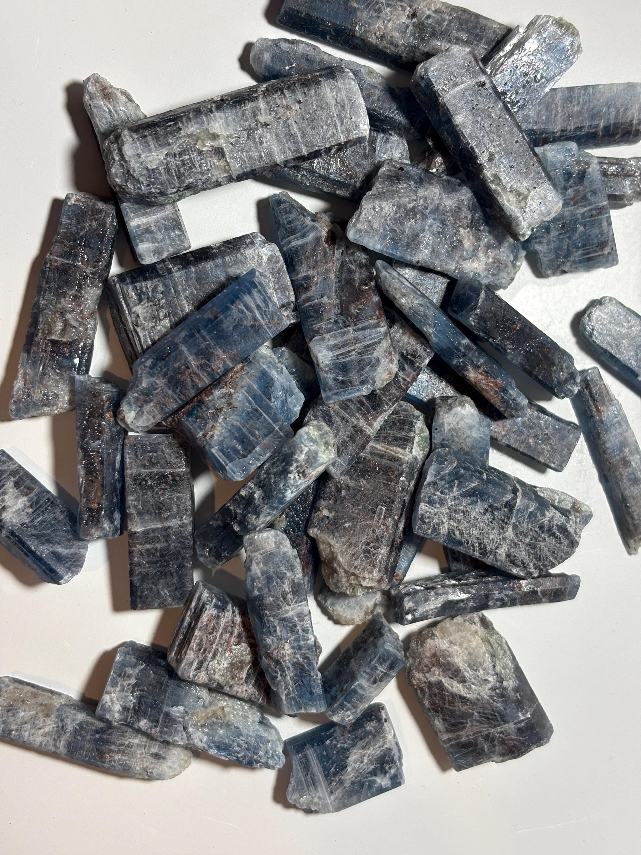 Raw Blue Kyanite Crystal Blade | Throat Chakra Stone