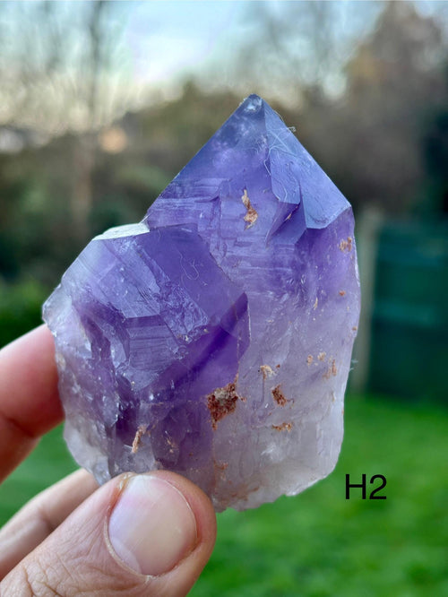 Brazilian Amethyst Point • Natural Purple Crystal for Reiki & Meditation