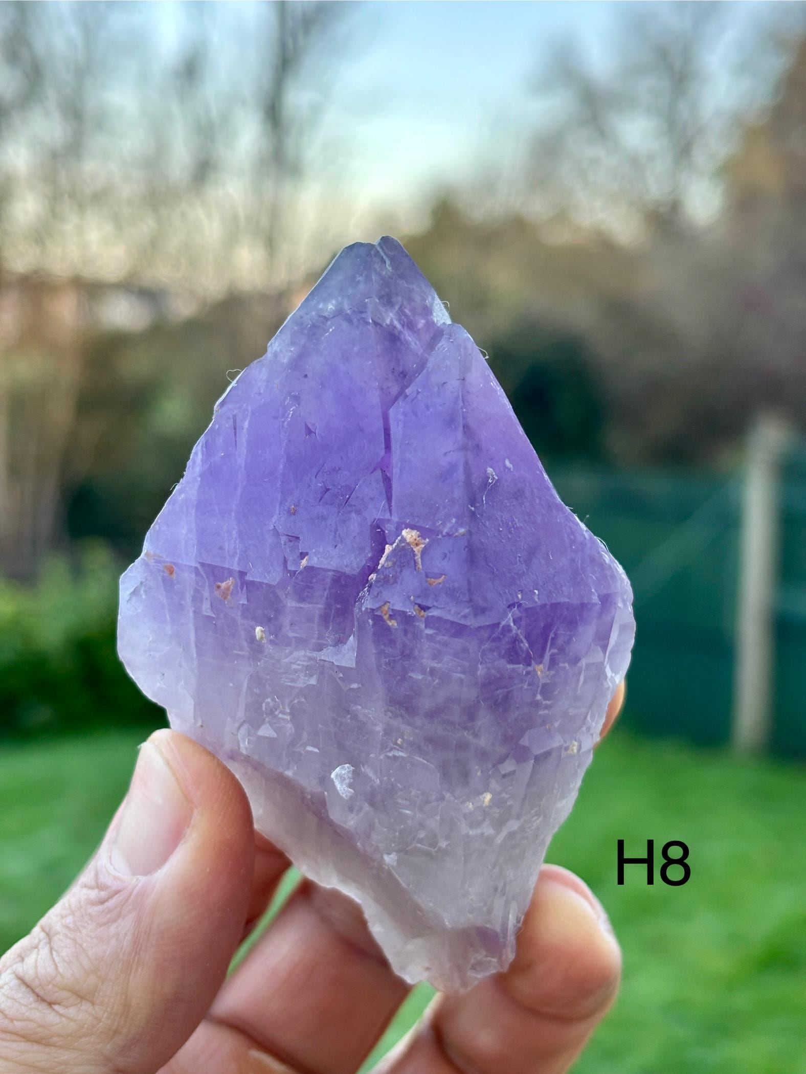 Brazilian Amethyst Point • Natural Purple Crystal for Reiki & Meditation