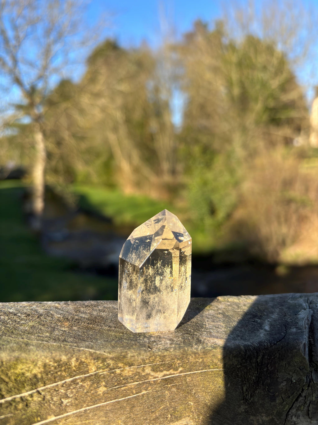 Natural Citrine Polished Point | High Clarity Crystal from Minas Gerais Brazil | Untreated Citrine | Abundance Stone | Healing Crystal