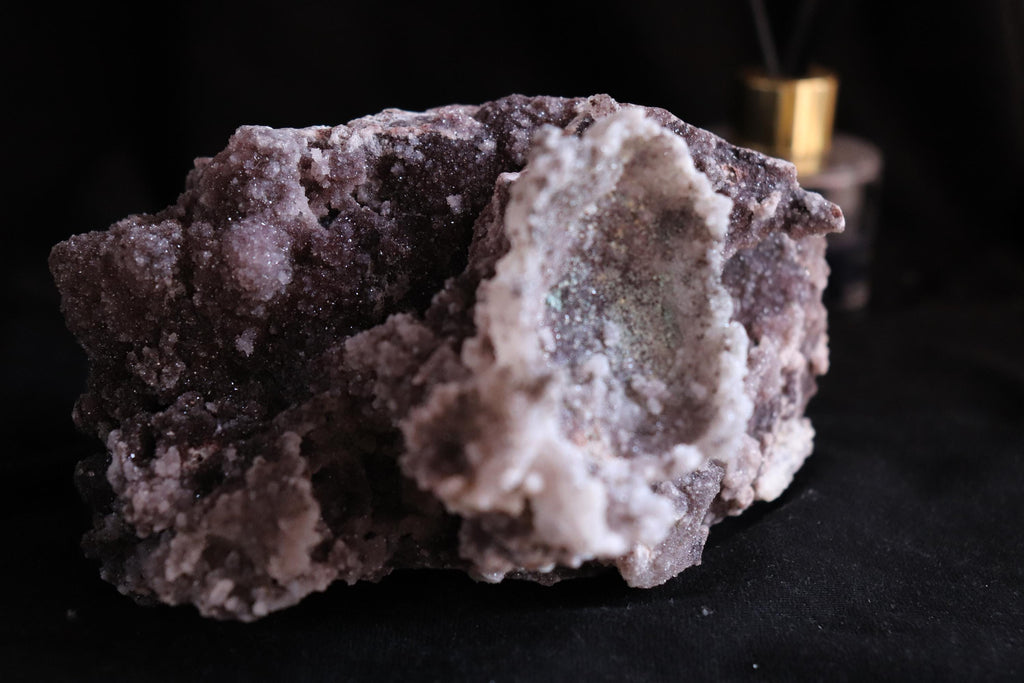 Large Golden Calcite Crystal Cluster | Collector Mineral Specimen