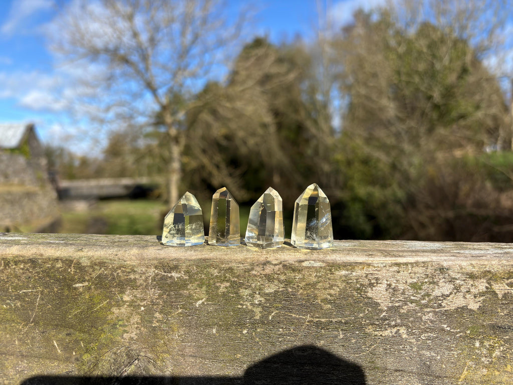 Natural Citrine Point | Mini Polished Crystal, Brazilian Stone