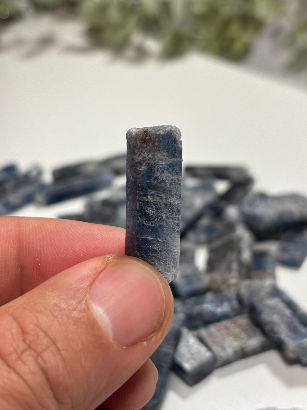 Raw Blue Kyanite Crystal Blade | Throat Chakra Stone