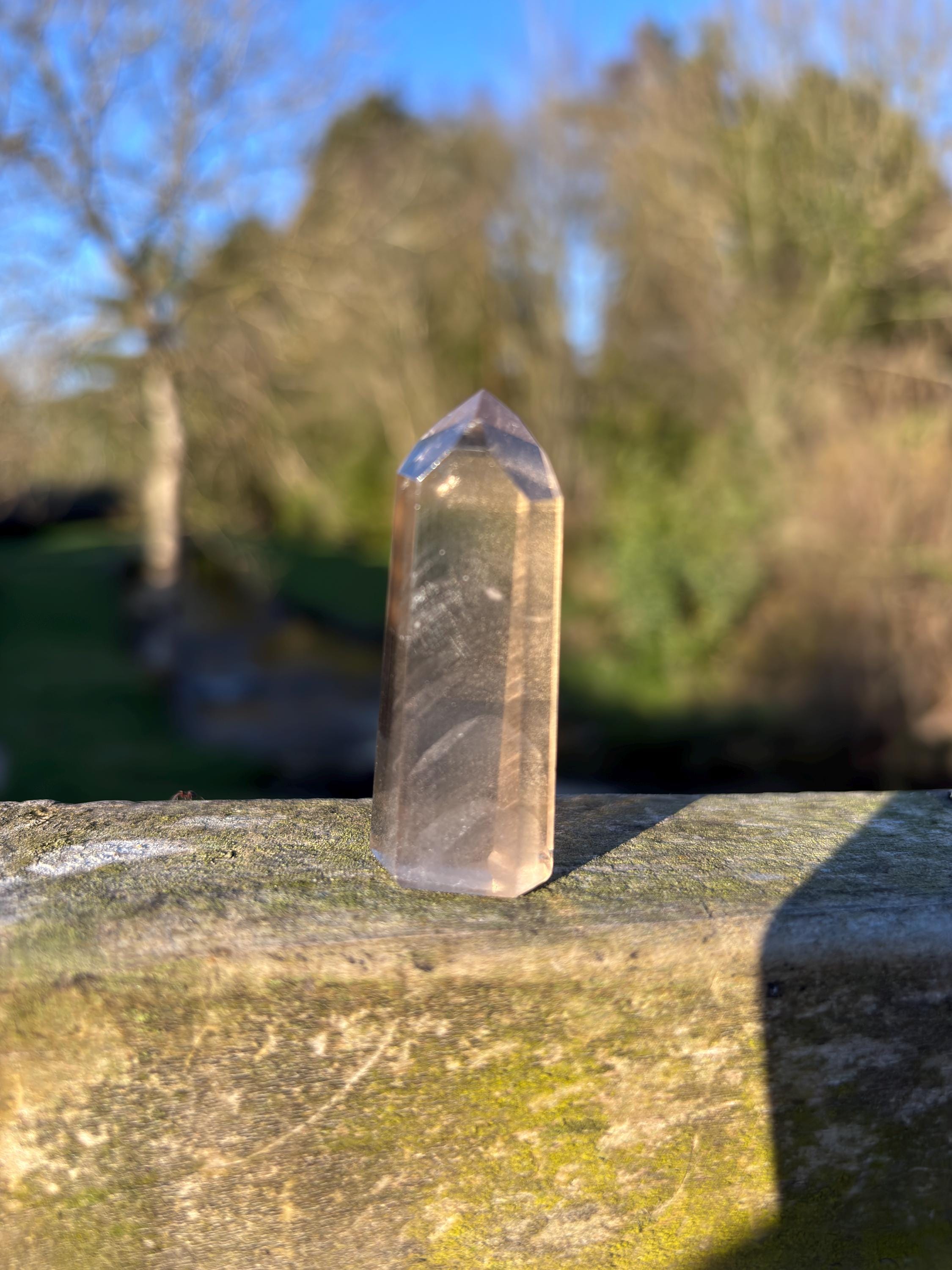 Natural Citrine Tower | Aracuaí Brazil Crystal | Genuine Citrine Point | Abundance Stone | Polished Quartz High Quality Healing Crystal