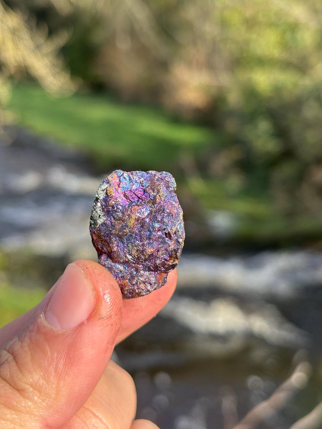 Bornite Rough Stone | Peacock Ore Crystal | Natural Iridescent Mineral | Raw Collector Specimen