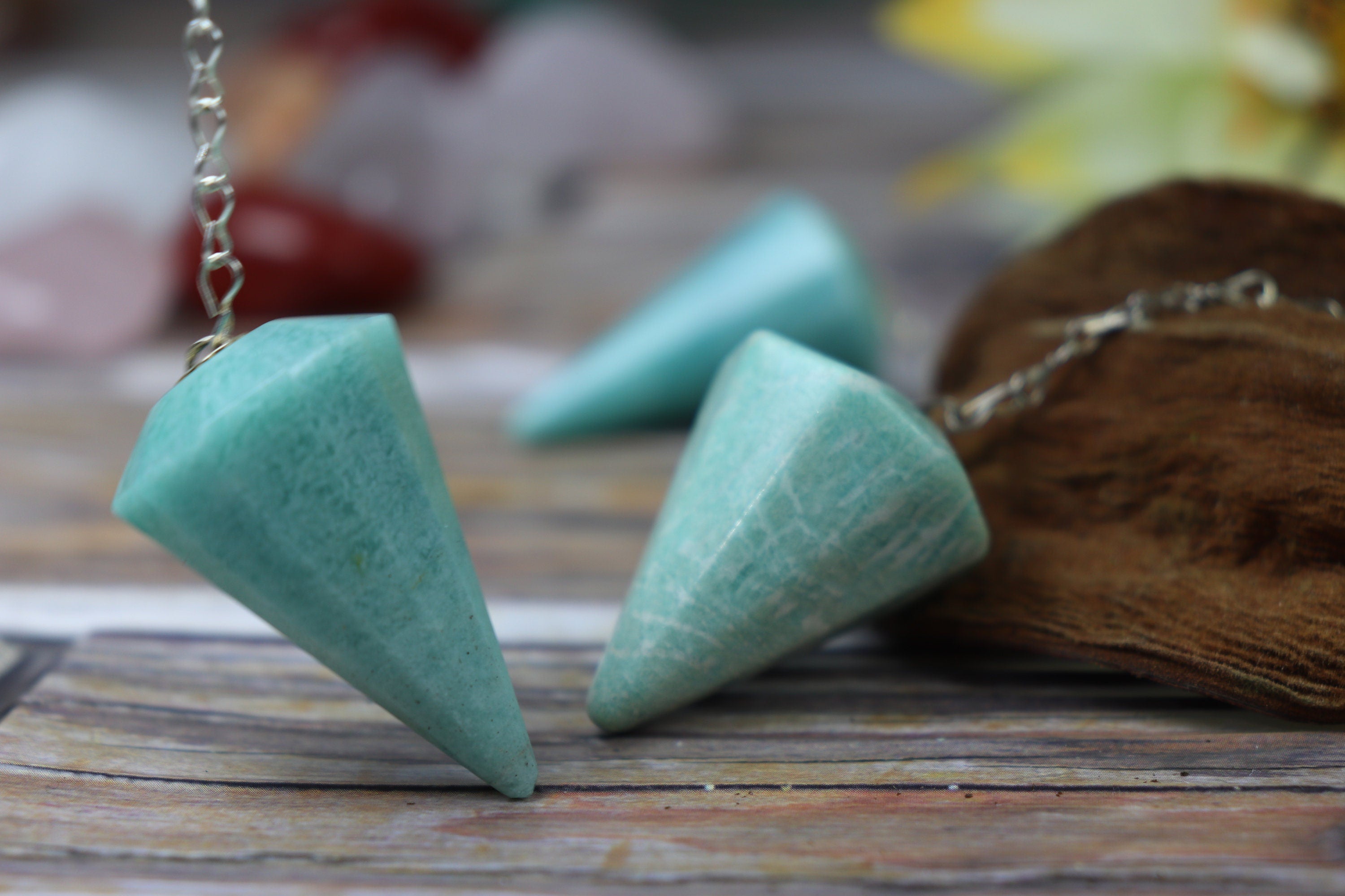 Amazonite Pendulum Healing Crystals