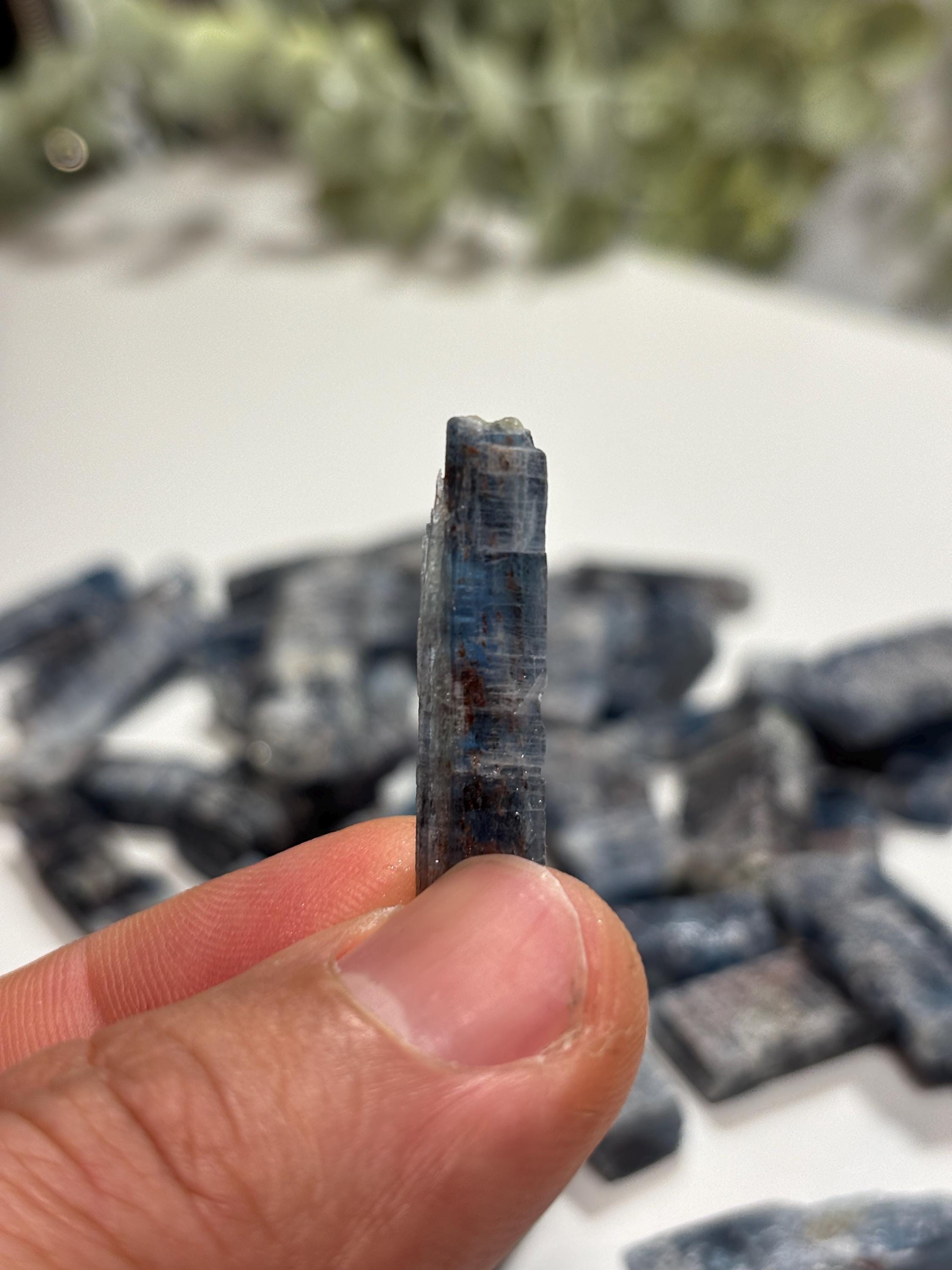 Raw Blue Kyanite Crystal Blade | Throat Chakra Stone