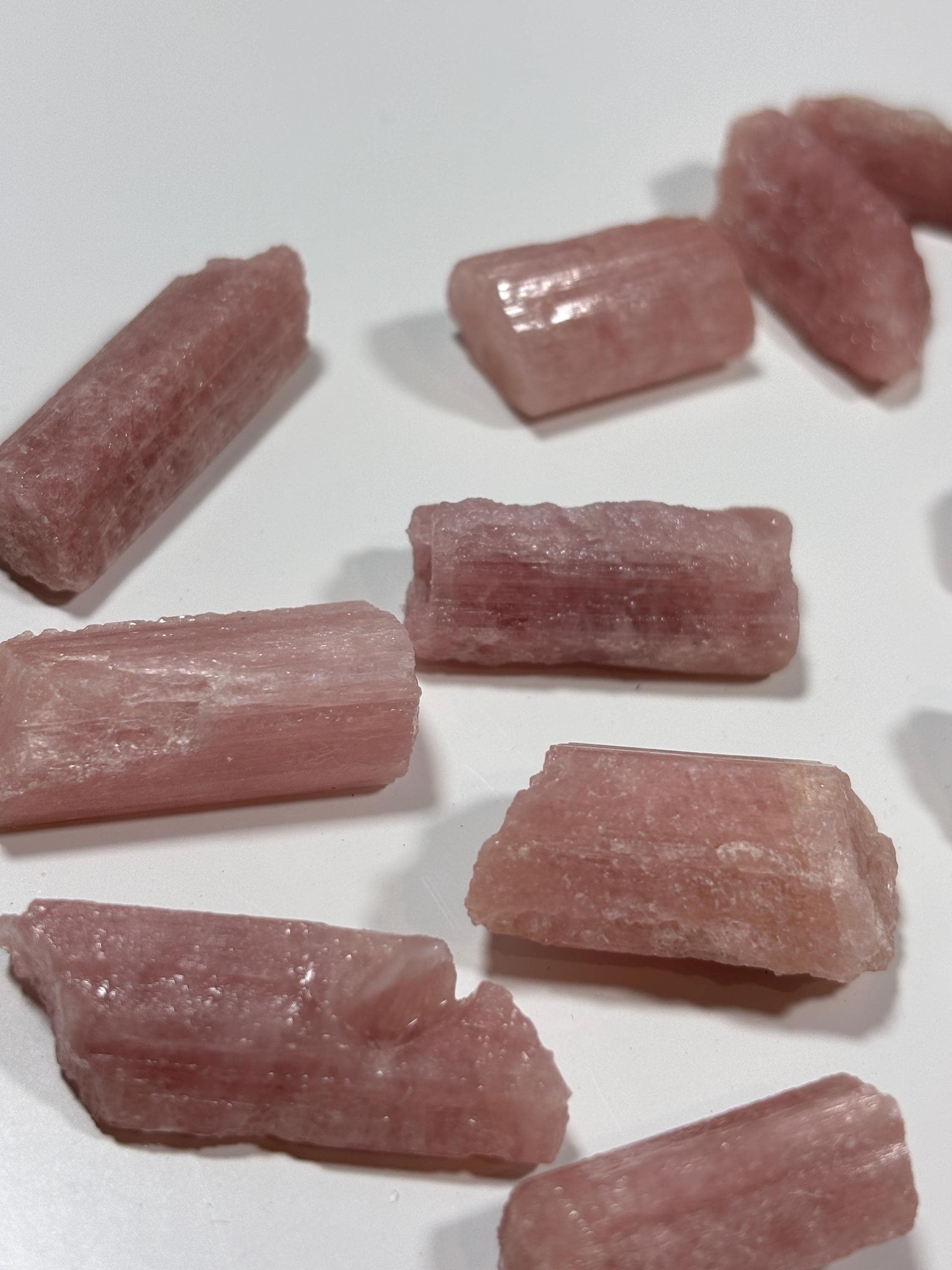 Raw Pink Tourmaline Crystal | Heart Chakra Healing Stone