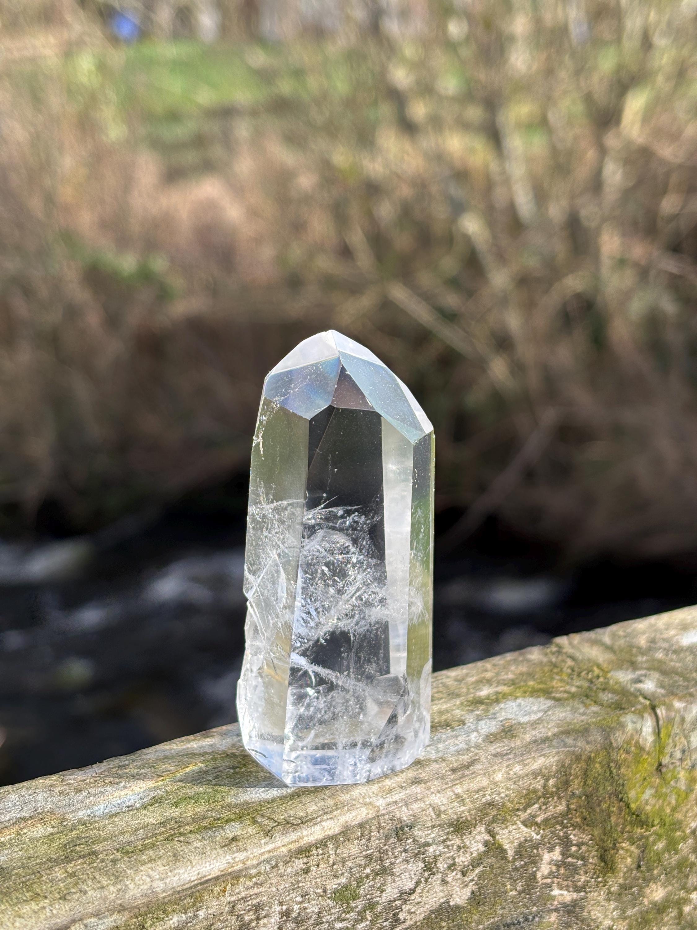 Rare Quartz Point | Internal Finger Crystal, Collector Specimen