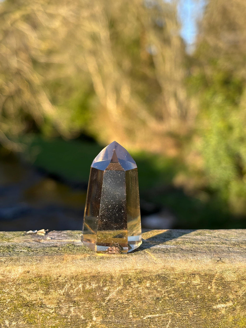 Natural Citrine Polished Point | High Clarity Crystal from Minas Gerais Brazil | Untreated Citrine | Abundance Stone | Healing Crystal
