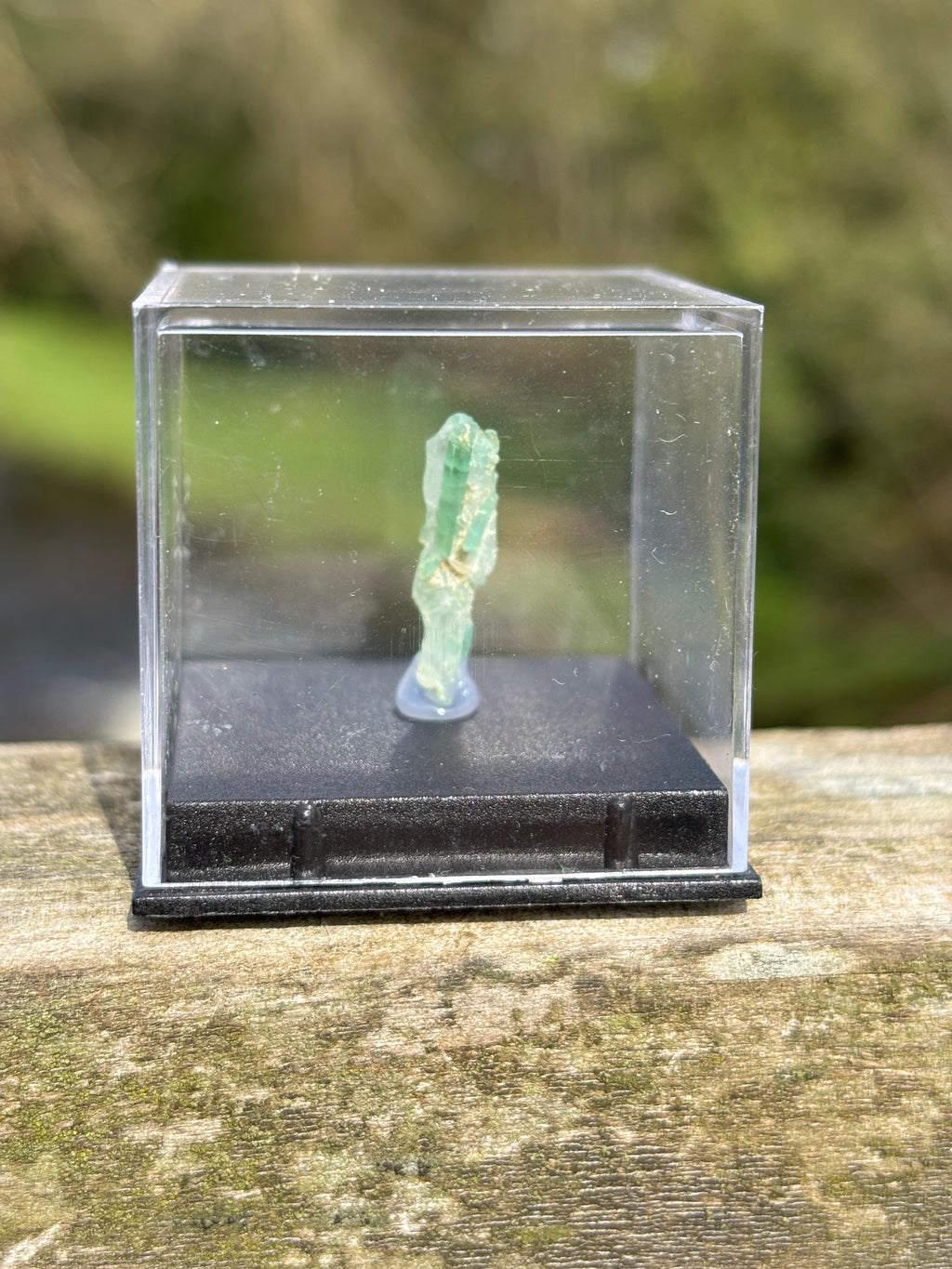Paraiba Tourmaline Crystal | Natural Blue Gemstone | Rare Collector Mineral | Display Specimen Box