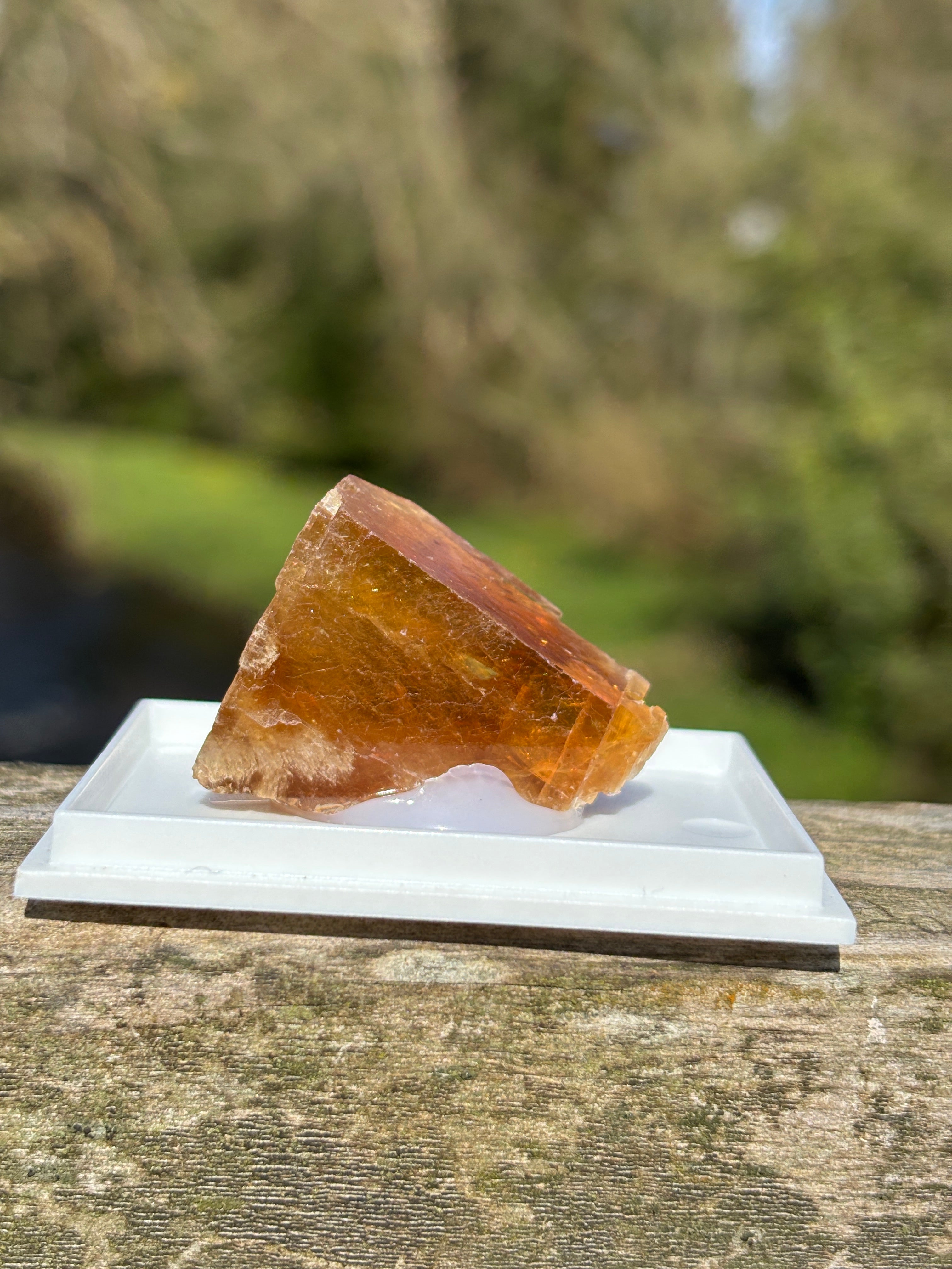 Honey Calcite Crystal | Natural Golden Healing Stone | Solar Plexus Energy Crystal | Raw Mineral Specimen