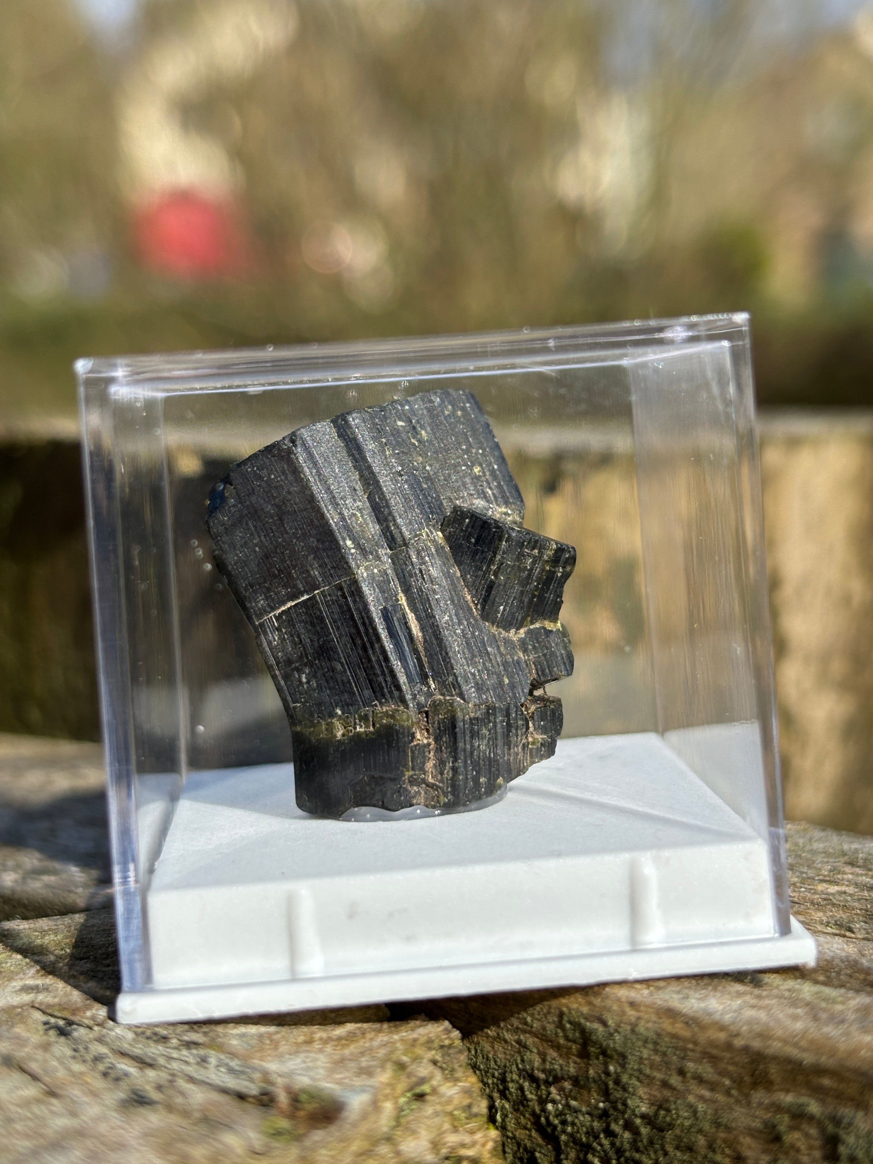 Epidote Crystal | Natural Green Healing Stone | Transformation Mineral | Raw Collector Specimen