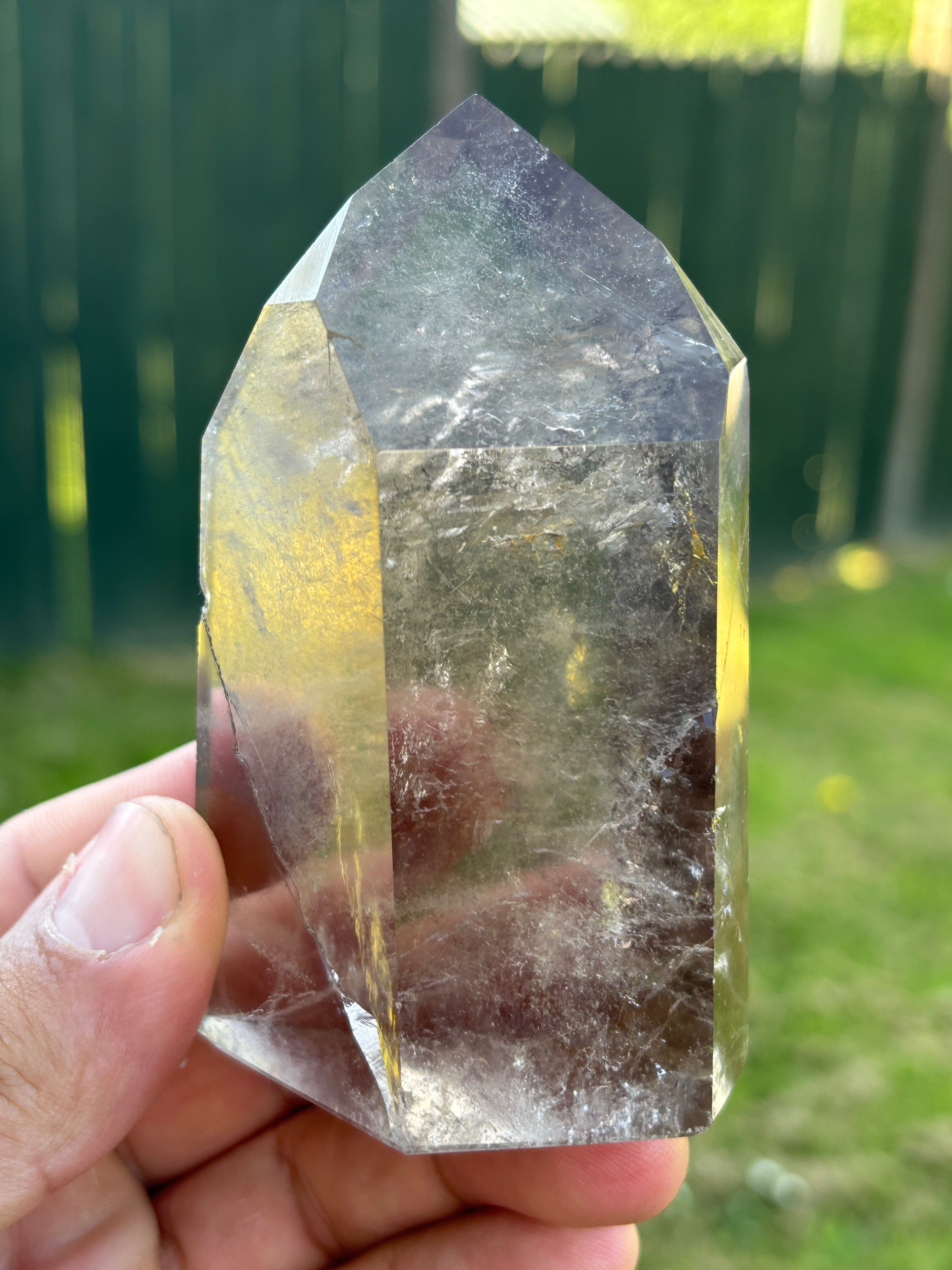 Large Smoky Quartz Tower | Natural Polished Brazilian Crystal Point | Collector Mineral Specimen | Home Decor Crystal