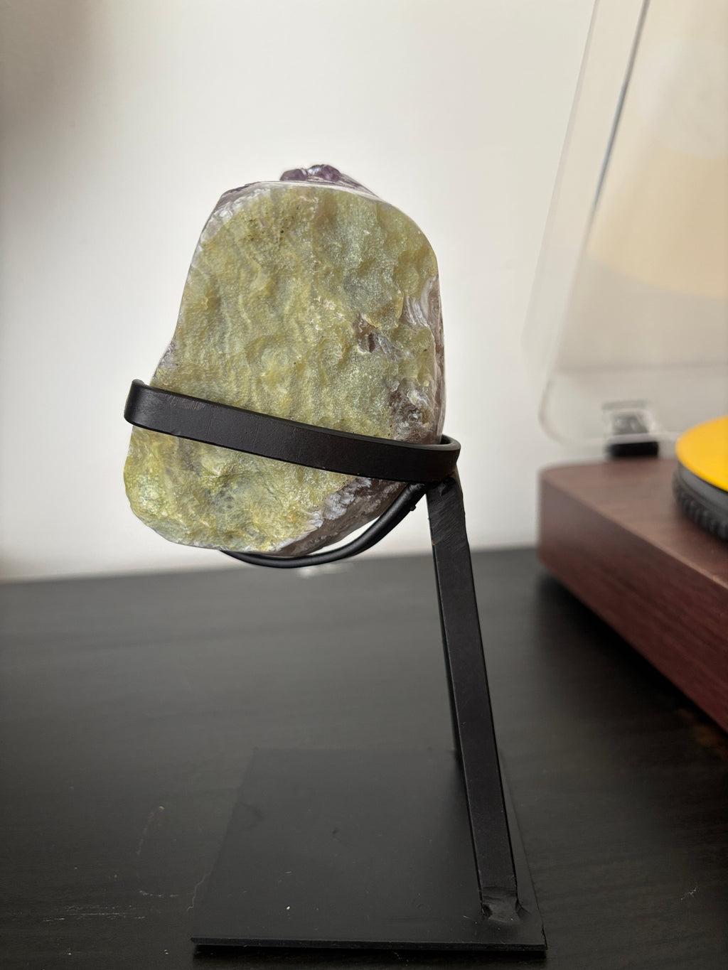 Natural Amethyst Geode on Stand | Premium Brazilian Crystal Display | Large Collector Mineral | Luxury Home Decor