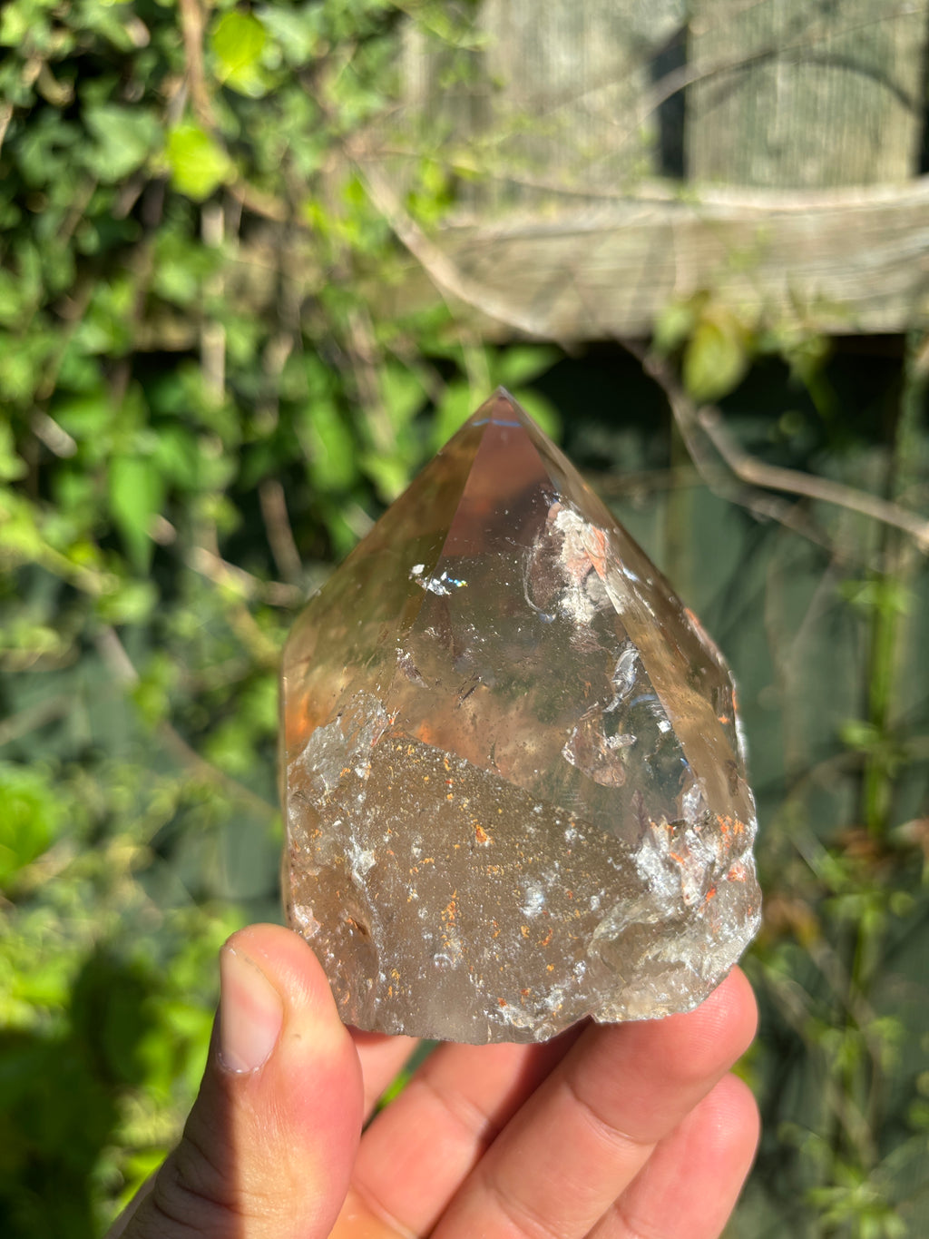 Smoky Quartz Cut Base | Extra Quality Brazilian Crystal | Polished Free Standing Mineral Specimen | Home Decor