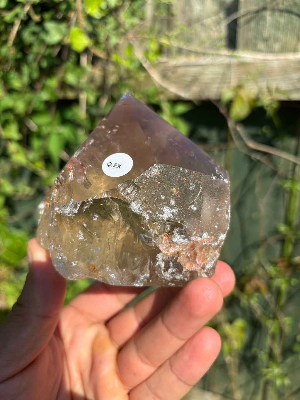 Smoky Quartz Cut Base | Extra Quality Brazilian Crystal | Polished Free Standing Mineral Specimen | Home Decor