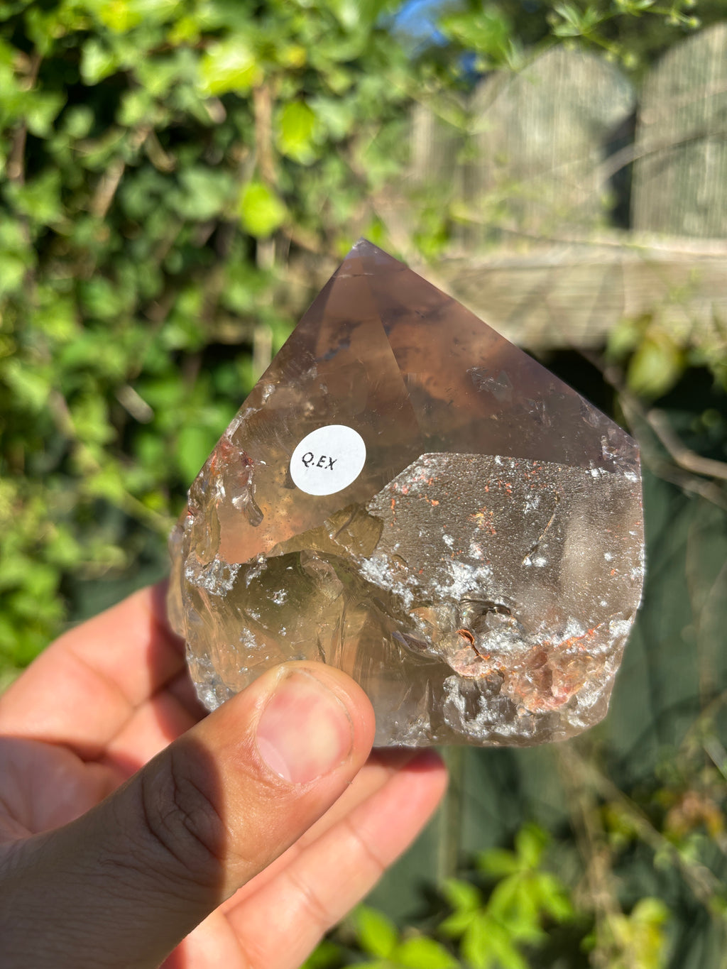Smoky Quartz Cut Base | Extra Quality Brazilian Crystal | Polished Free Standing Mineral Specimen | Home Decor