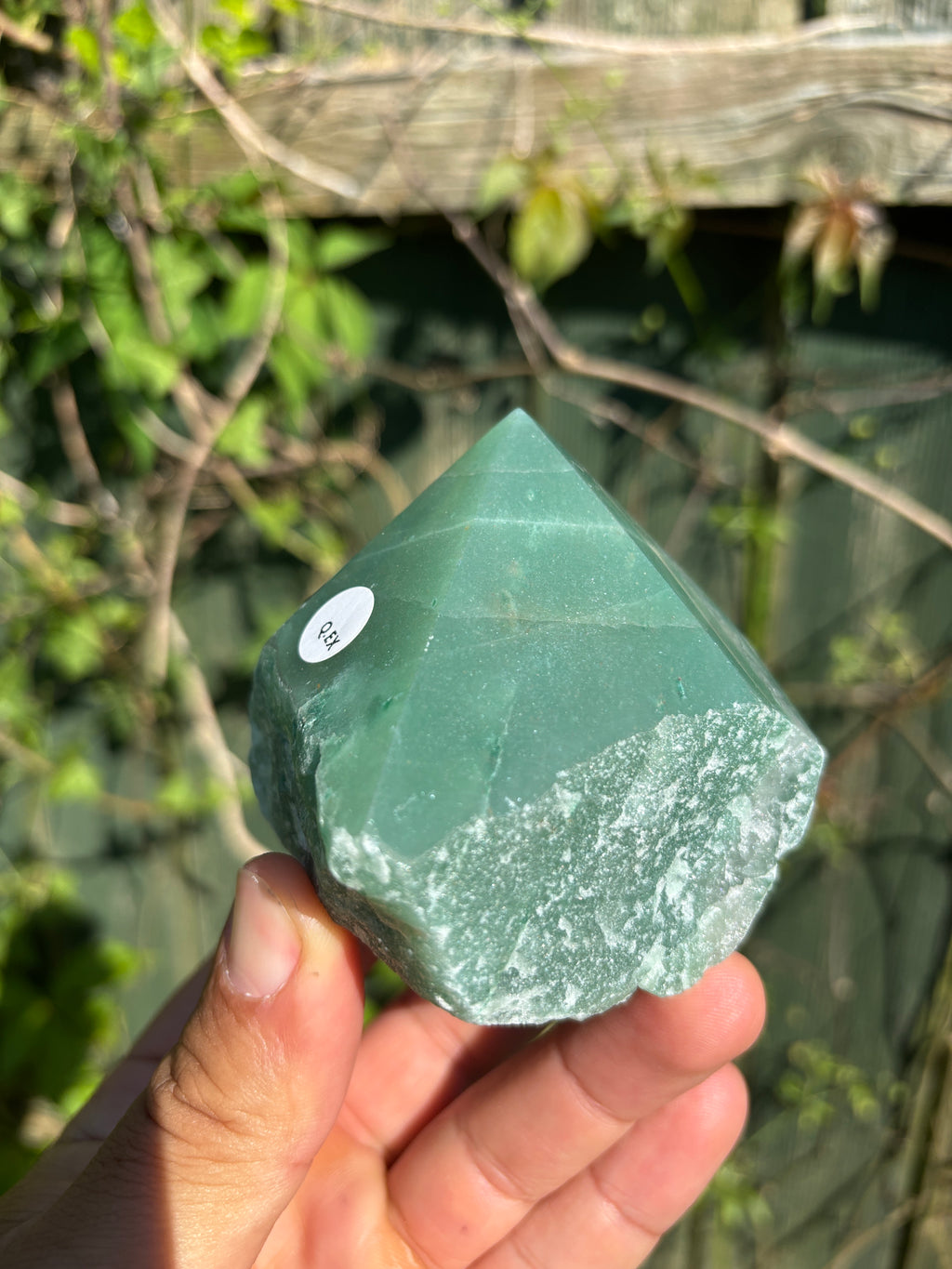 Green Quartz Cut Base | Extra Quality Brazilian Crystal | Polished Free Standing Mineral Specimen | Home Decor