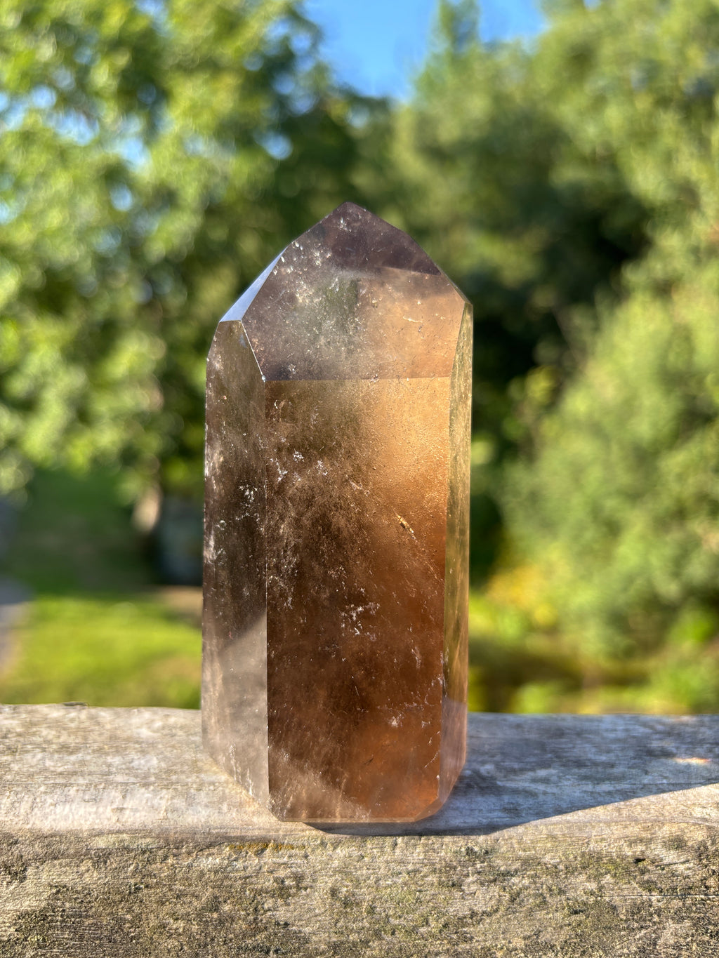 Extra Quality Polished Smoky Quartz Point | Natural Brazilian Crystal Tower | Premium Home Decor Crystal | Collector Mineral Specimen