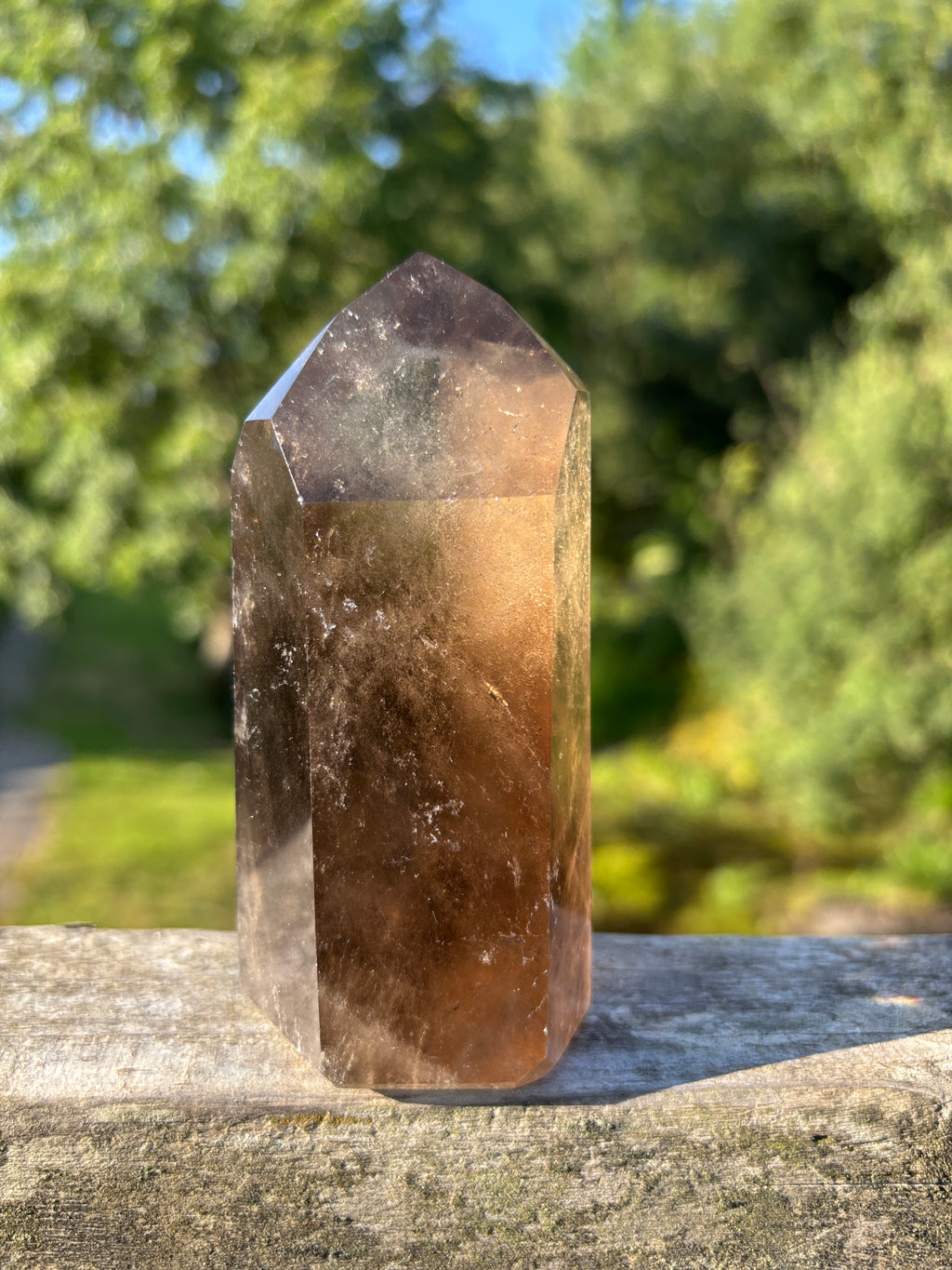 Extra Quality Polished Smoky Quartz Point | Natural Brazilian Crystal Tower | Premium Home Decor Crystal | Collector Mineral Specimen