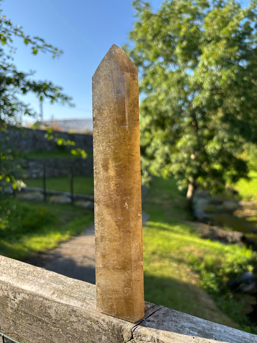 Large Extra Quality Polished Smoky Quartz Point | Natural Brazilian Smoky Crystal Tower | Premium Home Decor Mineral Specimen