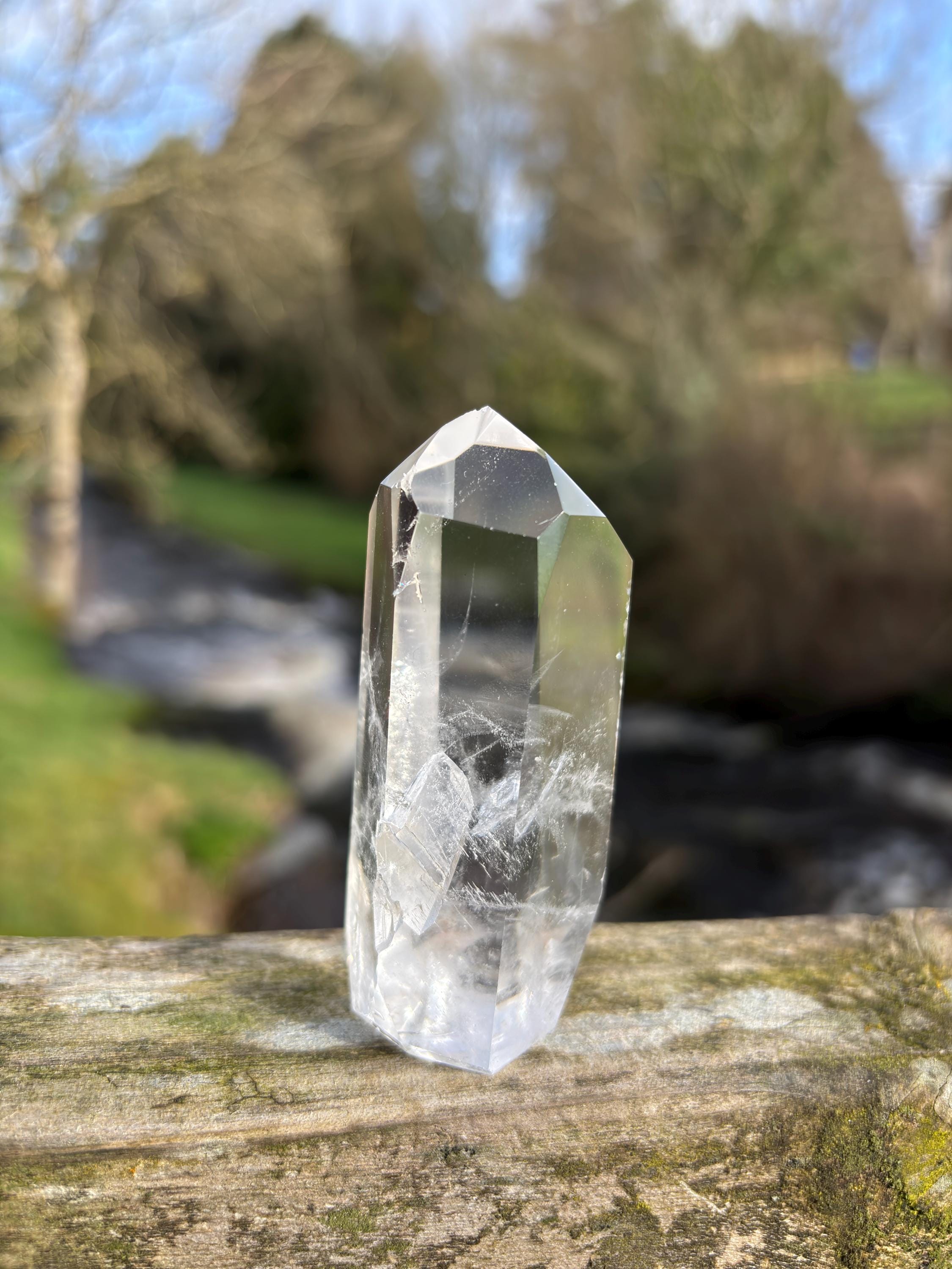 Rare Quartz Point | Internal Finger Crystal, Collector Specimen