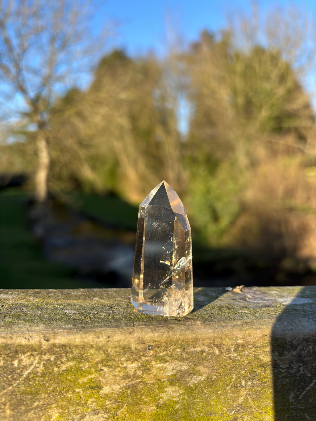 Natural Citrine Polished Point | High Clarity Crystal from Minas Gerais Brazil | Untreated Citrine | Abundance Stone | Healing Crystal