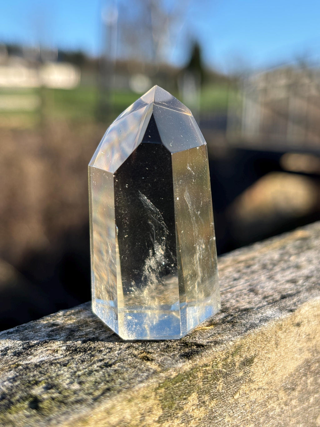 Natural Citrine Polished Point | High Clarity Crystal from Minas Gerais Brazil | Untreated Citrine | Abundance Stone | Healing Crystal
