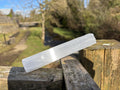 Natural Selenite Stick - Satin Spar Crystal Wand for Cleansing, Energy Clearing & Home Decor