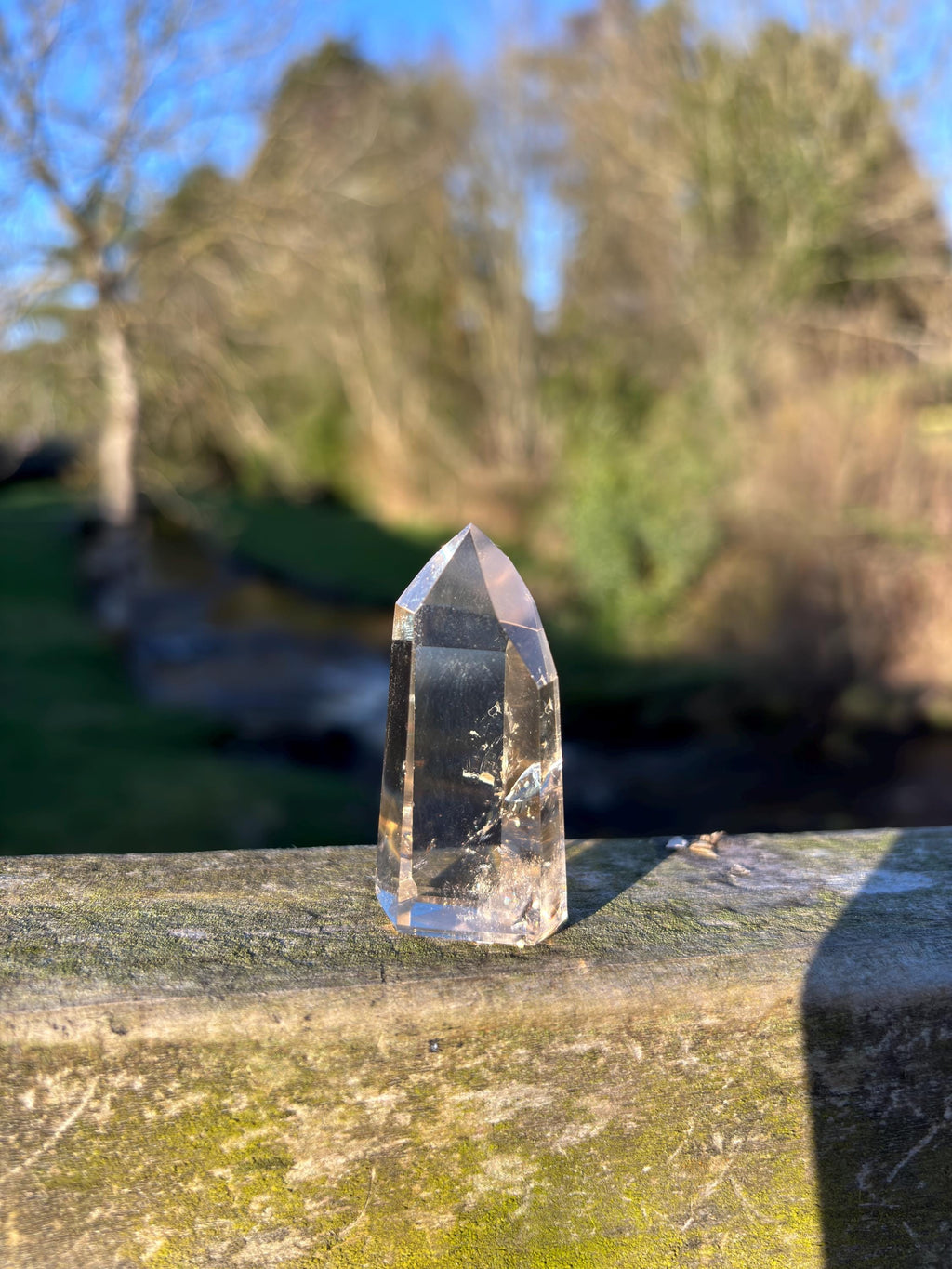 Natural Citrine Polished Point | High Clarity Crystal from Minas Gerais Brazil | Untreated Citrine | Abundance Stone | Healing Crystal