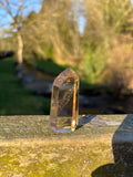 Natural Citrine Tower | Araçuaí Brazil Crystal | Genuine Citrine Point | Abundance Stone | Polished Quartz