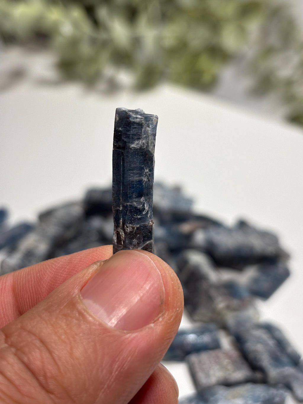 Raw Blue Kyanite Crystal Blade | Throat Chakra Stone