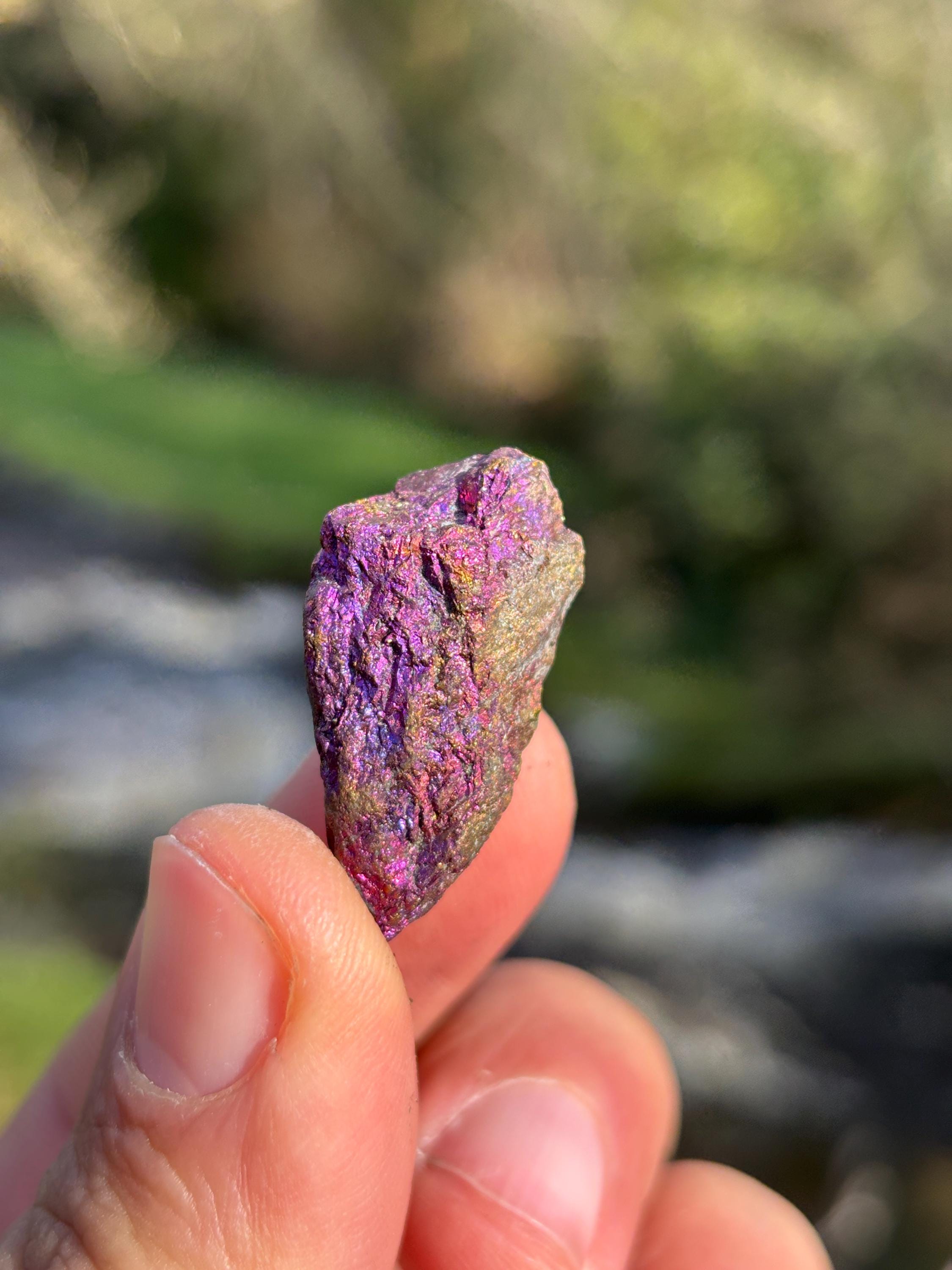 Bornite Rough Stone | Peacock Ore Crystal | Natural Iridescent Mineral | Raw Collector Specimen