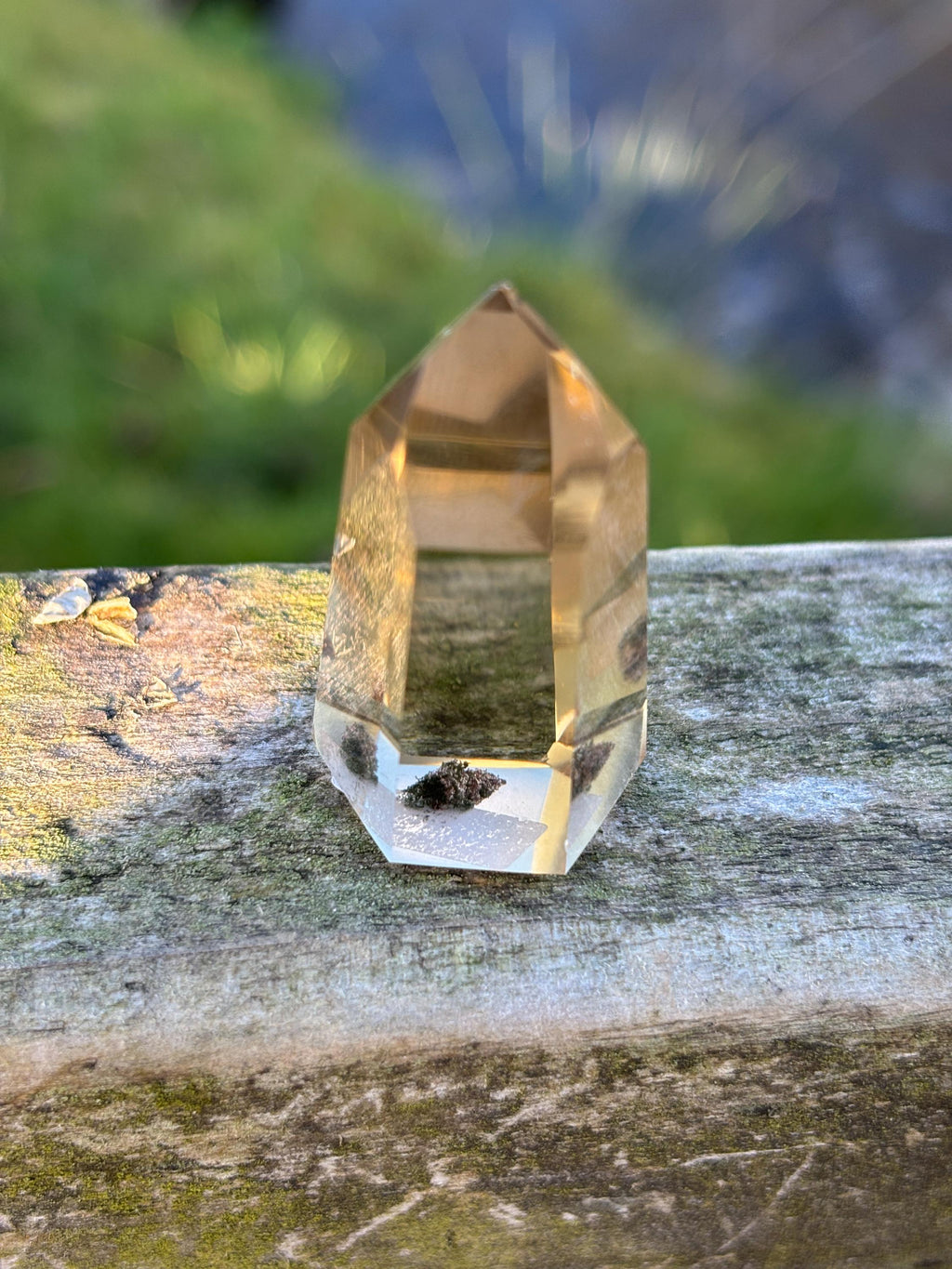 Natural Citrine Polished Point | High Clarity Crystal from Minas Gerais Brazil | Untreated Citrine | Abundance Stone | Healing Crystal